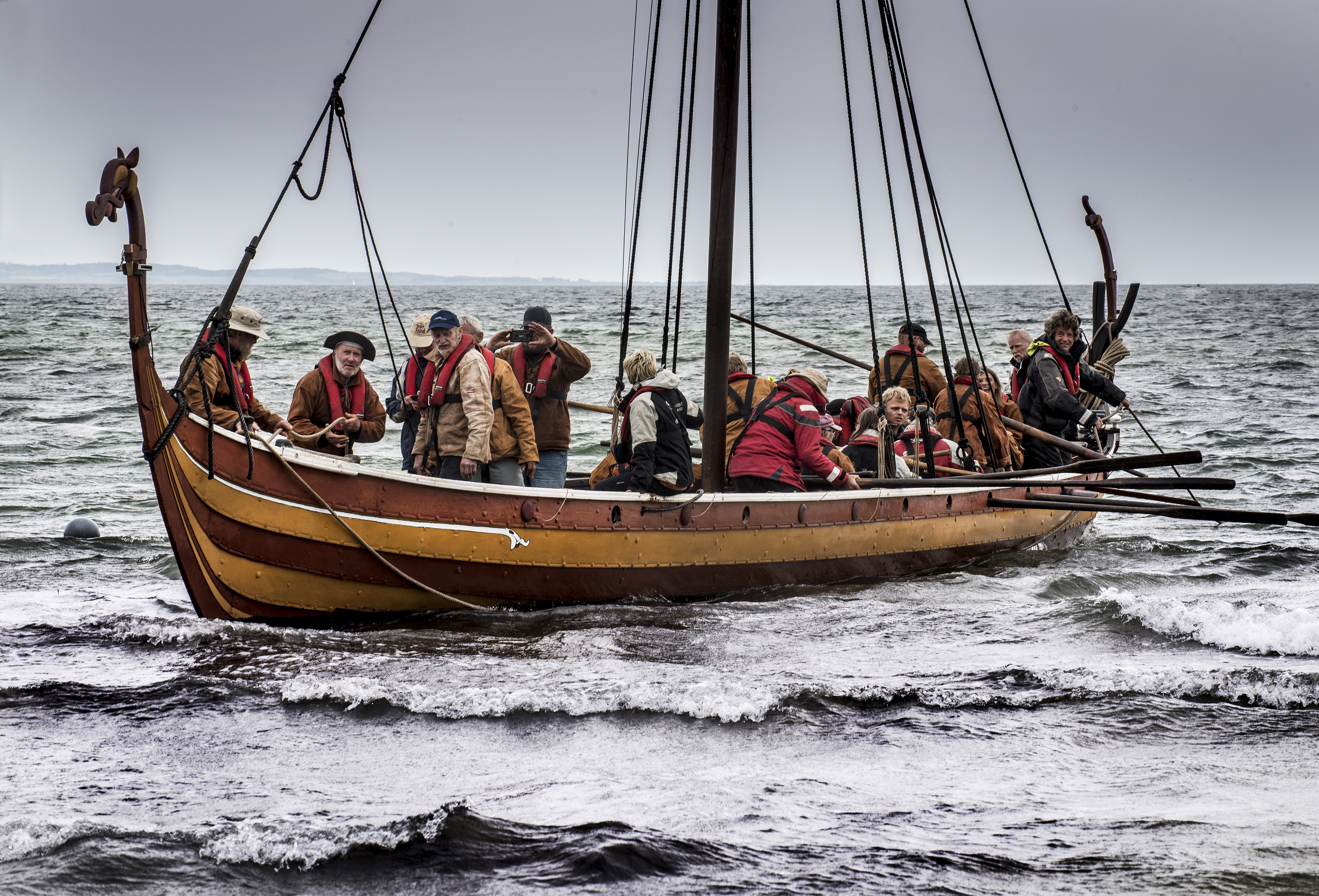 Helge Ask i Århus Vikingskipet Helge Ask til s