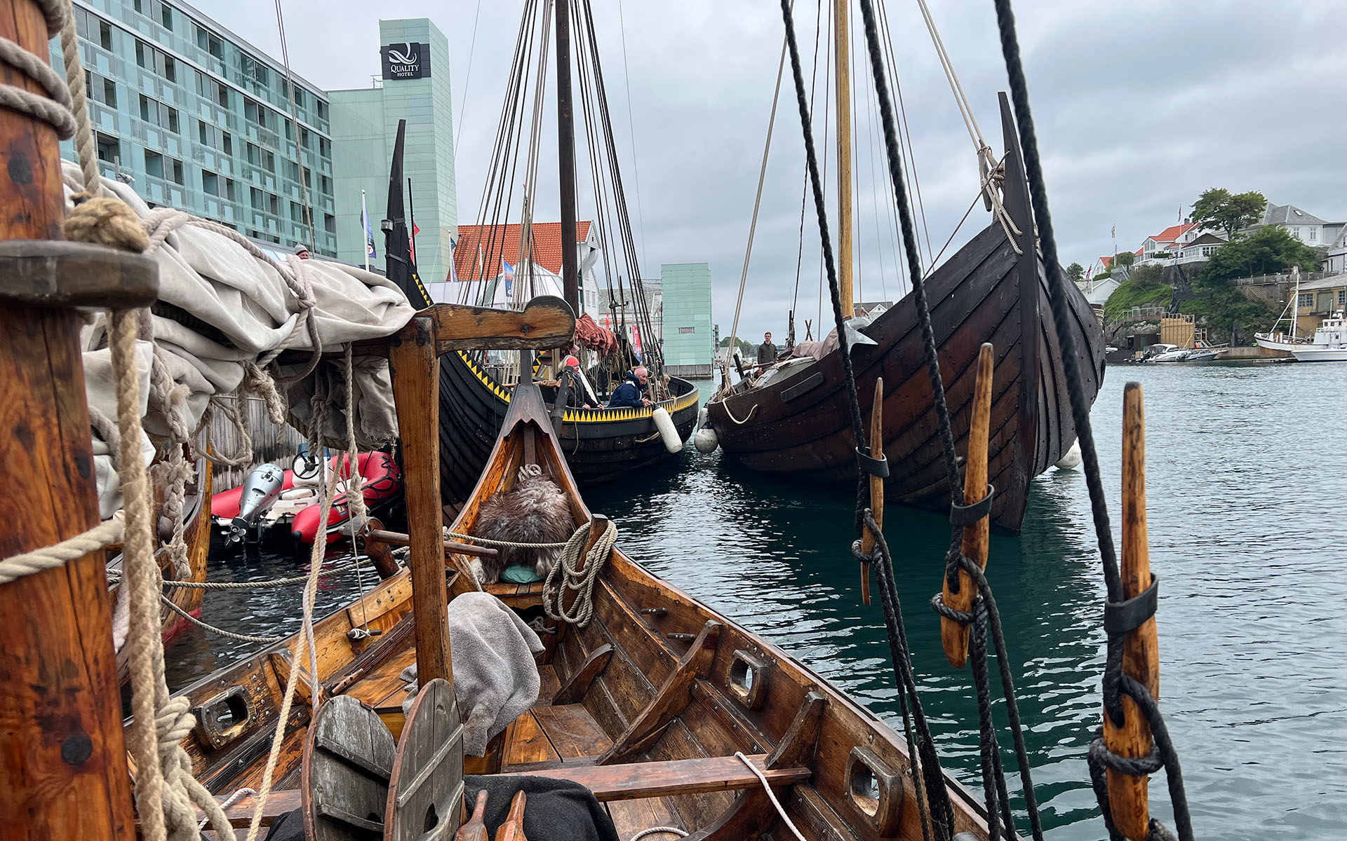 Gaia og Saga Farmann på plass i Haugesund