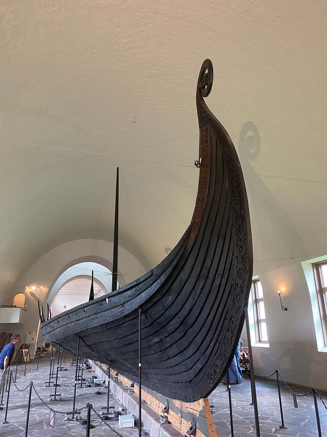 Osebergskipet Osebergskipet i vikingskipsmuseet